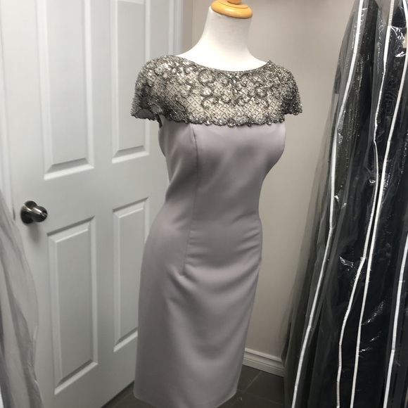 Elegant short evening dress - Picture 4 of 4